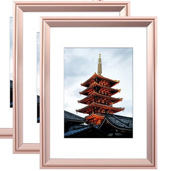Accents Wuirccx 12x16 Picture Frames Set Of 2 Rose Gold Display